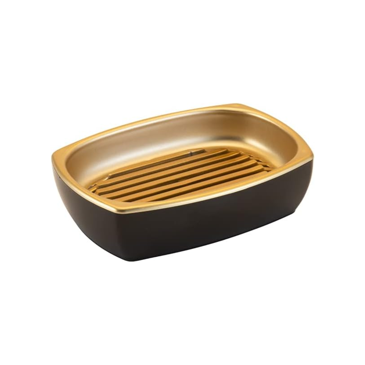 Saboneteira Petro c/ Dourado Linha Conceito - Arthi - Imagem 2