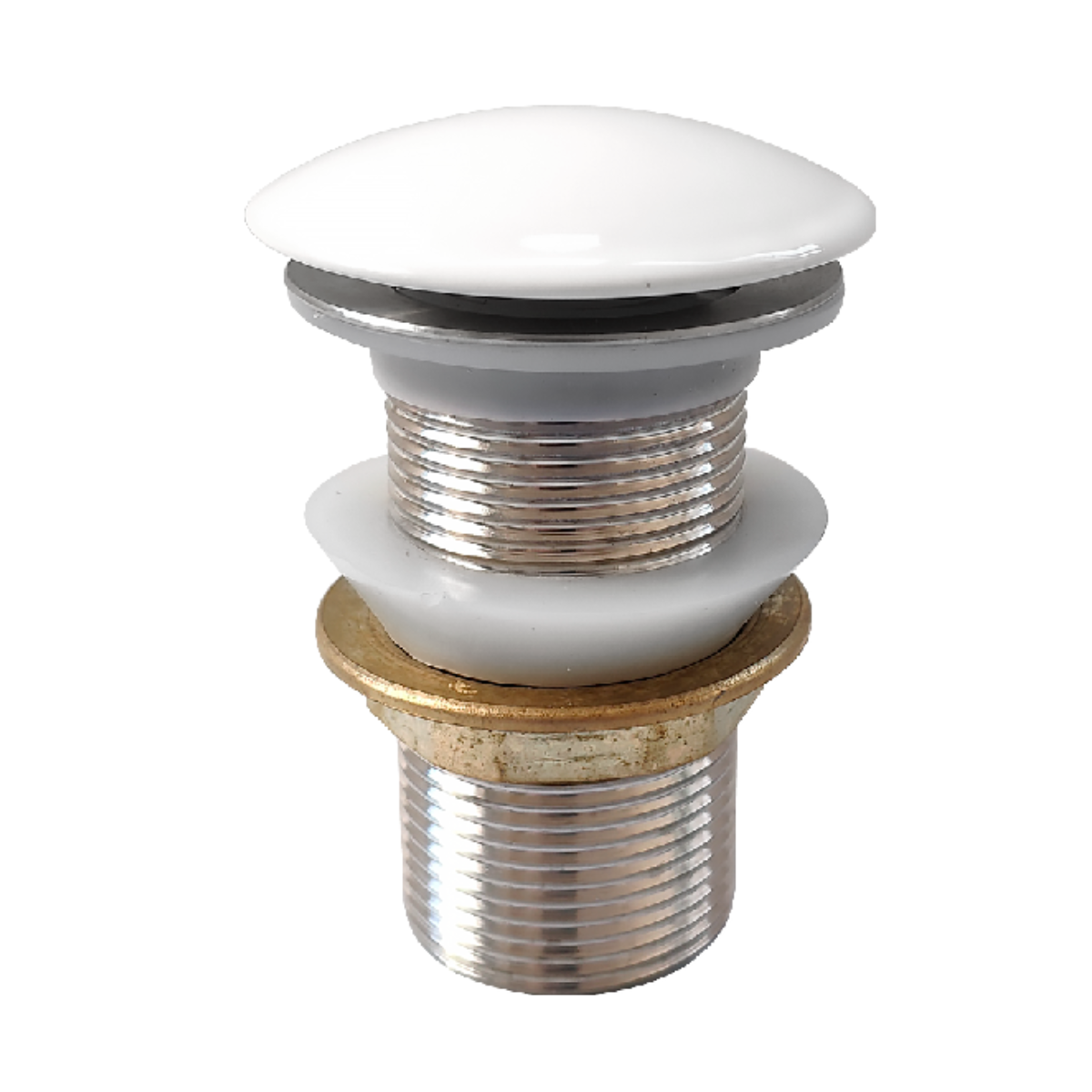 Valvula Click 7/8? Inox Com Tampa Cerâmica - Flvx Hidro - Imagem 2