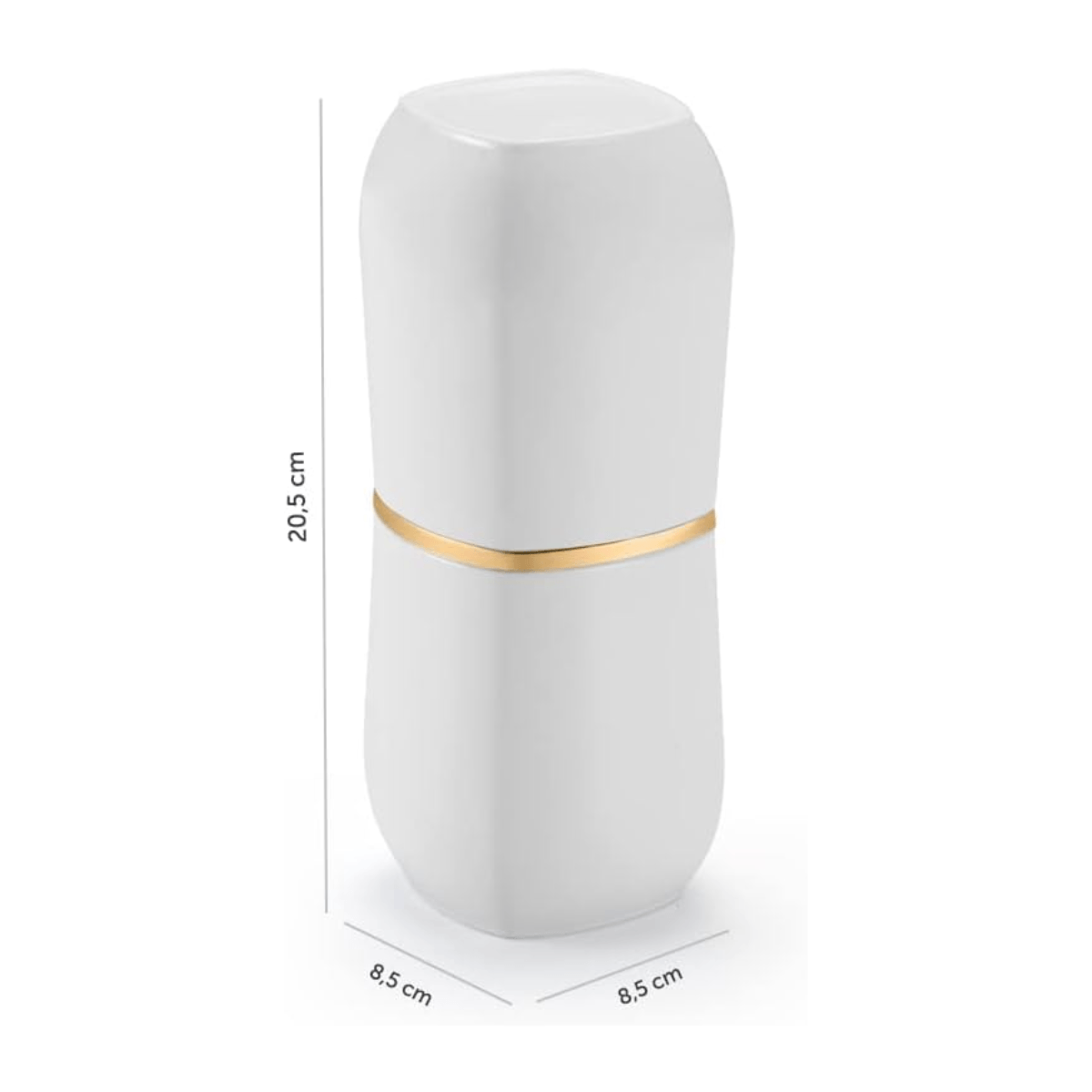 Porta Escova E Pasta Com Tampa - Arthi - Imagem 4