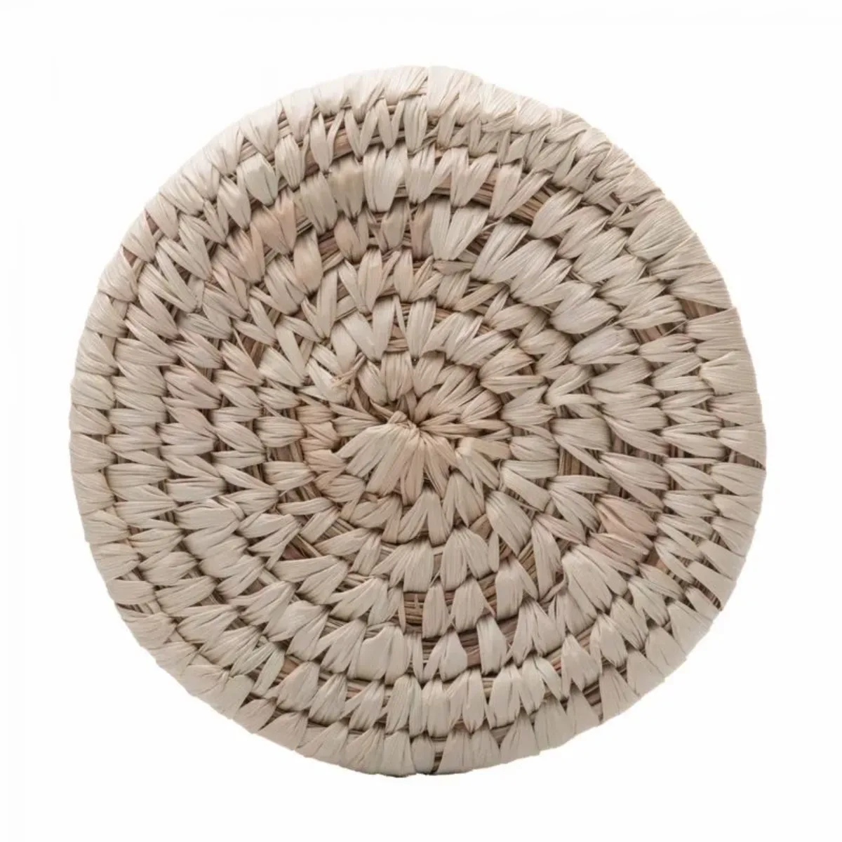 Conjunto 4 Porta Copos de Fibra Natural Braid 10cm - Lyor