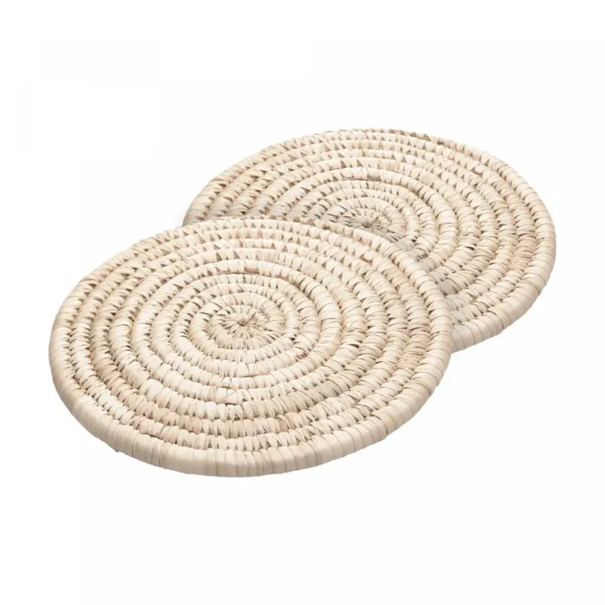 Conjunto 2 Descansos para Panela de Fibra Natural Braid - Lyor