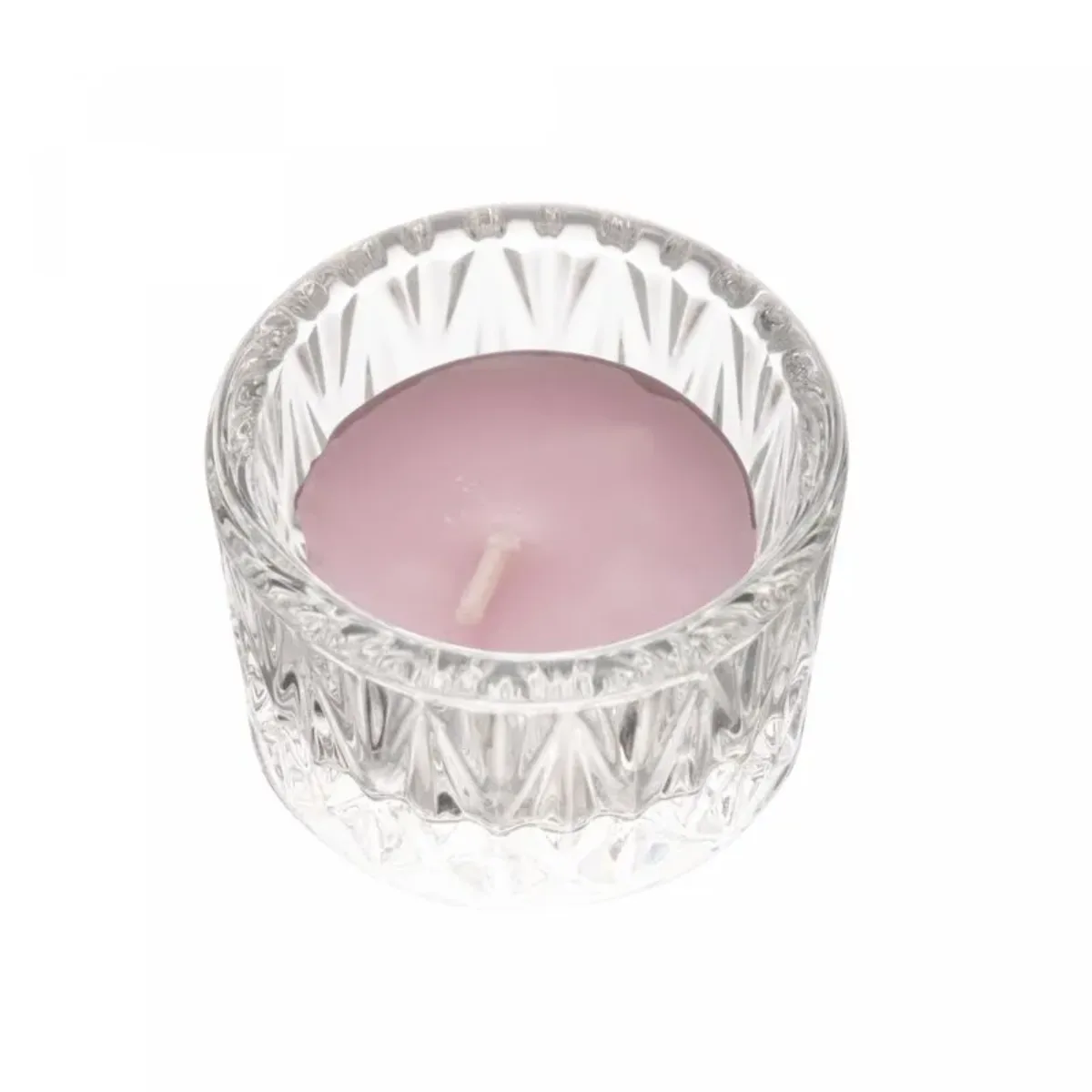 Conjunto 3 Peças Velas De Vidro Bico De Abacaxi - Lyor