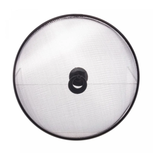 Tela Protetora para Alimentos de Metal Revestida com Plástico Preta 35cm x 13cm - Lyor - Image 2