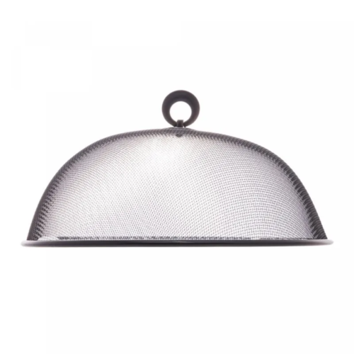 Tela Protetora para Alimentos de Metal Revestida com Plástico Preta 35cm x 13cm - Lyor - Image 3