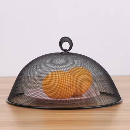 Tela Protetora para Alimentos de Metal Revestida com Plástico Preta 35cm x 13cm - Lyor - Image 5