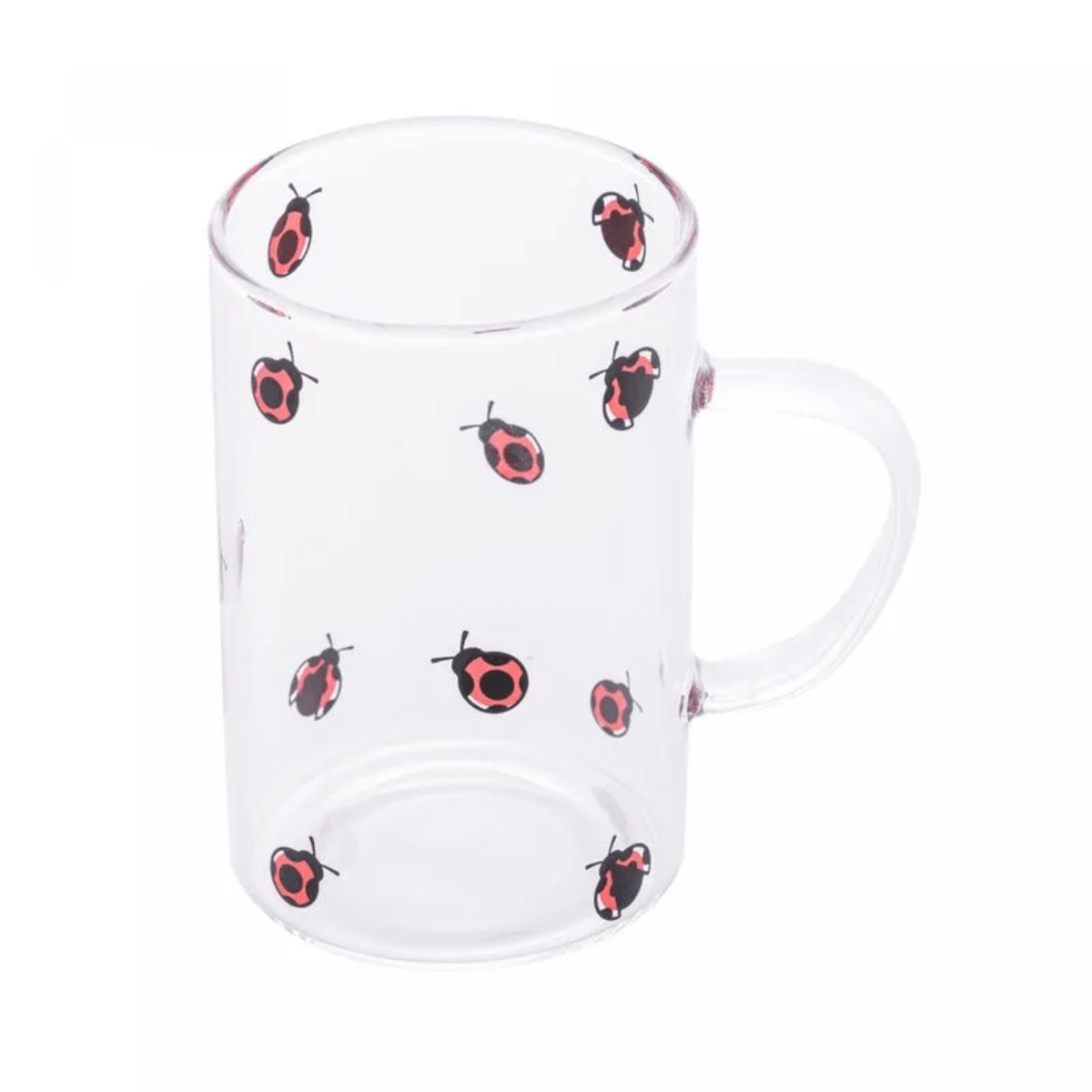 Caneca de Vidro Borossilicato Resistente ao Calor Ladybug 280ml - Lyor - Imagem 2