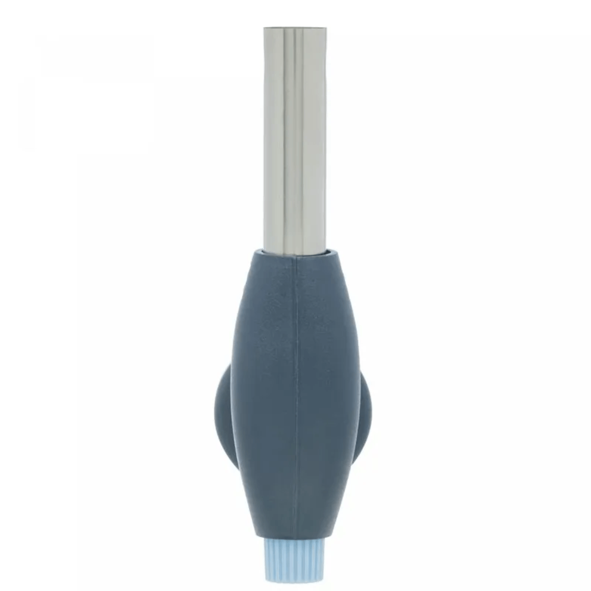 Maçarico Culinário Portátil de Aço Inox Azul 17cm x 6,5cm x 5cm - Lyor - Imagem 3