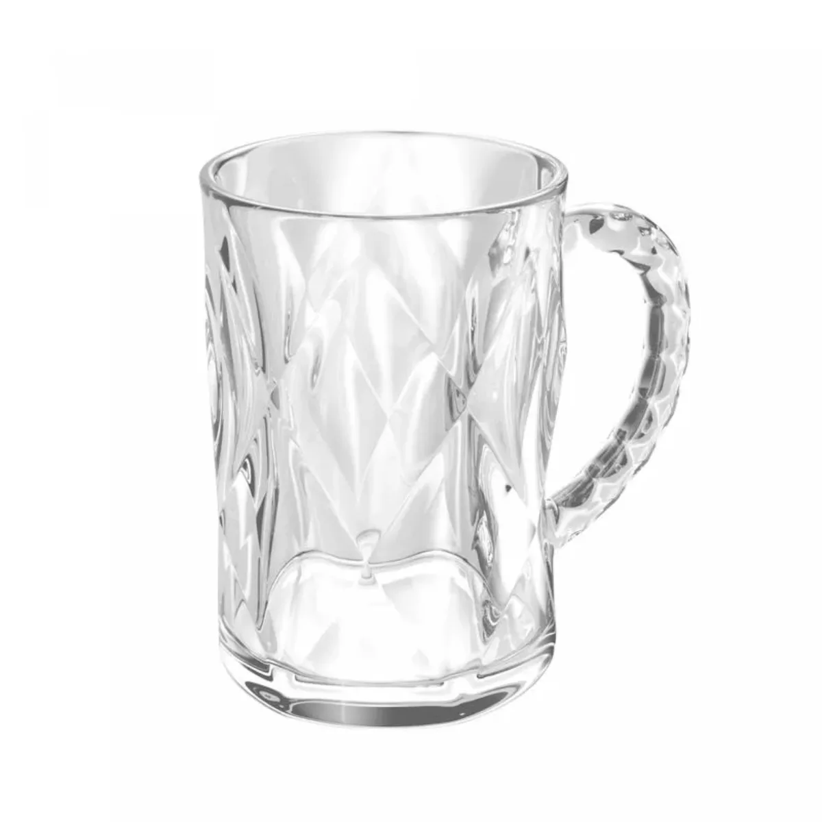 Caneca para Cappuccino de Vidro Diamond 170ml - Lyor
