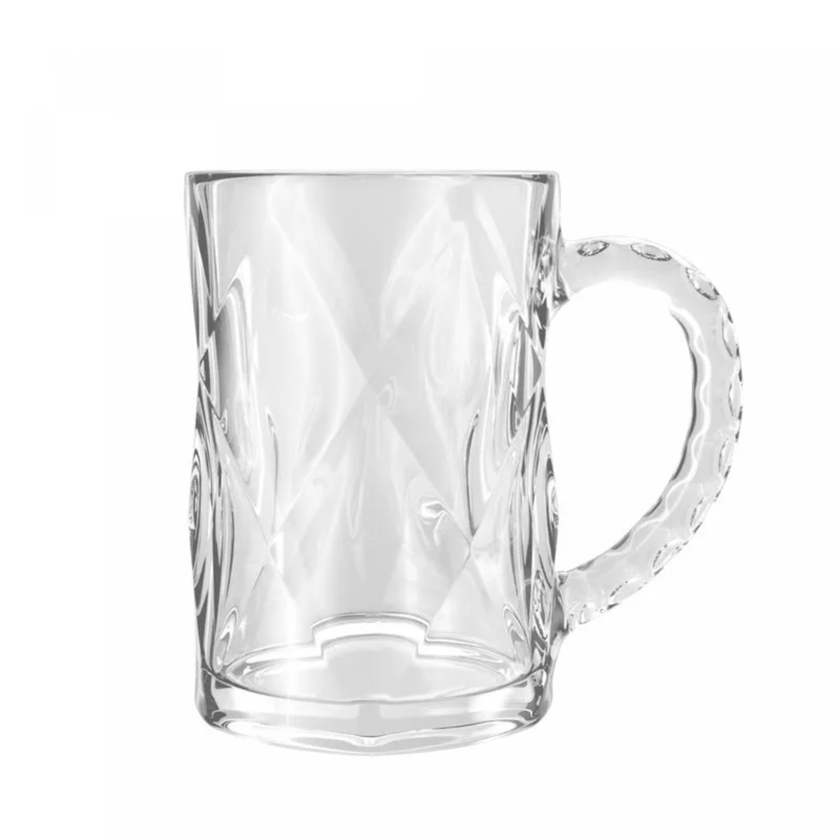 Caneca para Cappuccino de Vidro Diamond 170ml - Lyor - Imagem 3