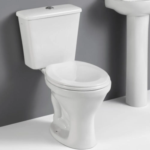 Combo Bacia C/Caixa Acoplada e Assento Sabara Branco - Icasa