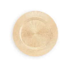 Sousplat Trabalhada Ouro 33cm - Cromus