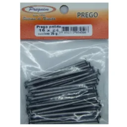Prego Polido 16x24 C/ 75g - Preguim