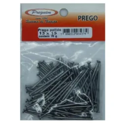 Prego Polido 13x15 C/ 70g - Preguim