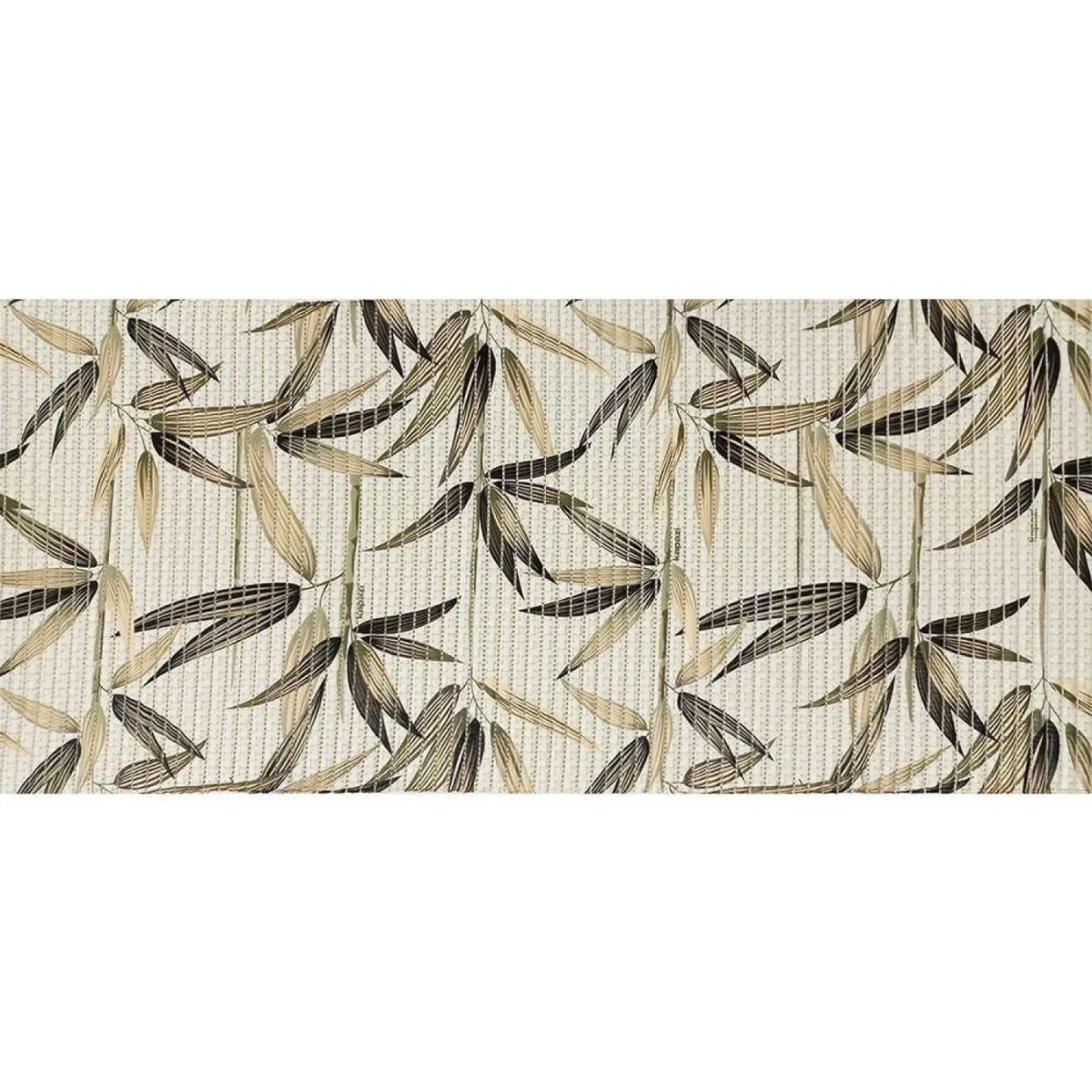 Tapete Antiderrapante Tropical 43cm x 130cm Bambu - Kapazi