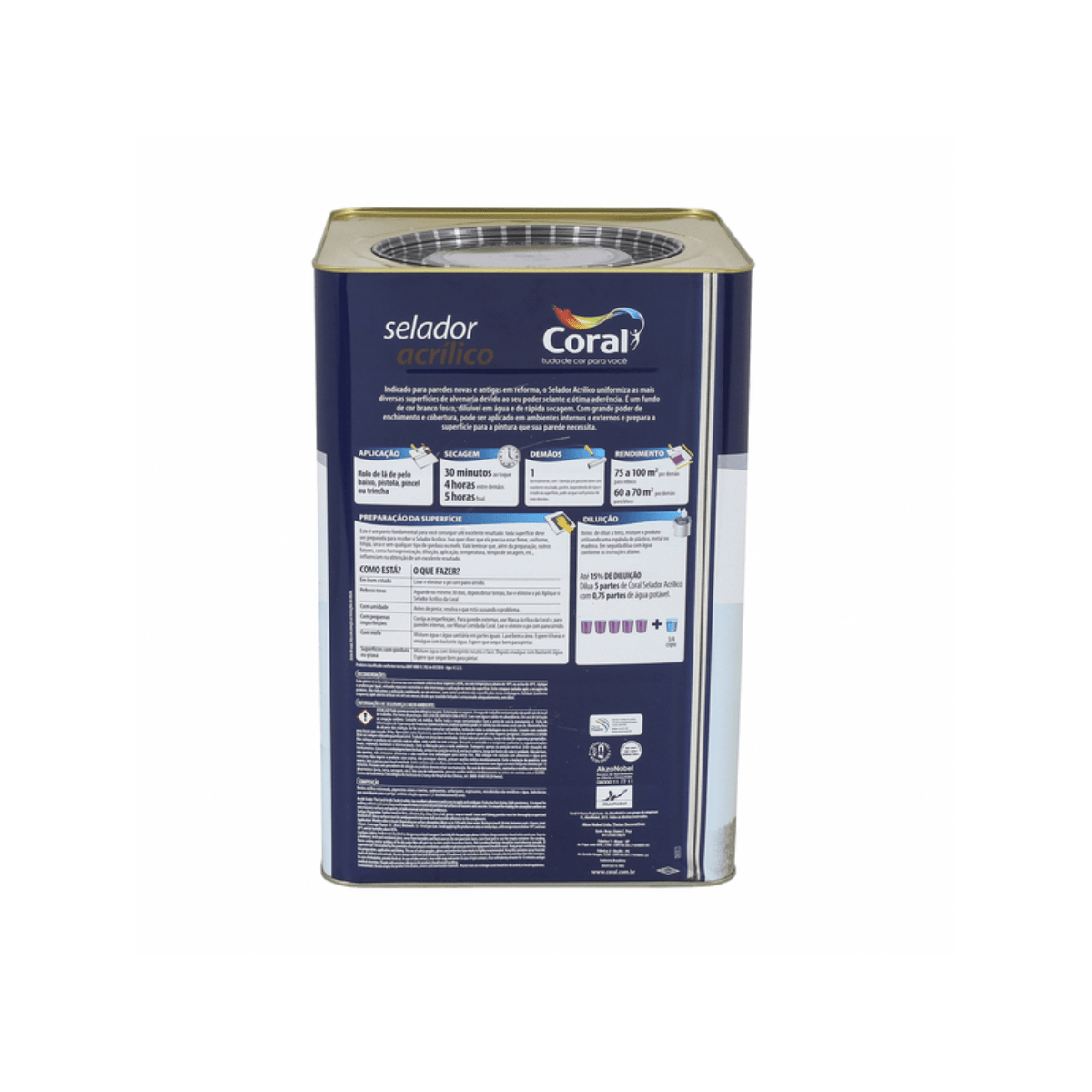 SELADOR ACRILICO 18L - CORAL - Imagem 2