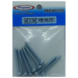 Parafuso Auto Atarrachante 48x38 C/08 Unidades -  Preguim