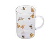 Caneca de Vidro Borossilicato Resistente ao Calor Bee 280ml - Lyor - Imagem 2