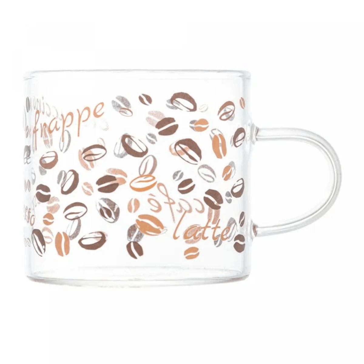 Caneca de Vidro Borossilicato Resistente ao Calor Coffee 125ml - Lyor - Imagem 3