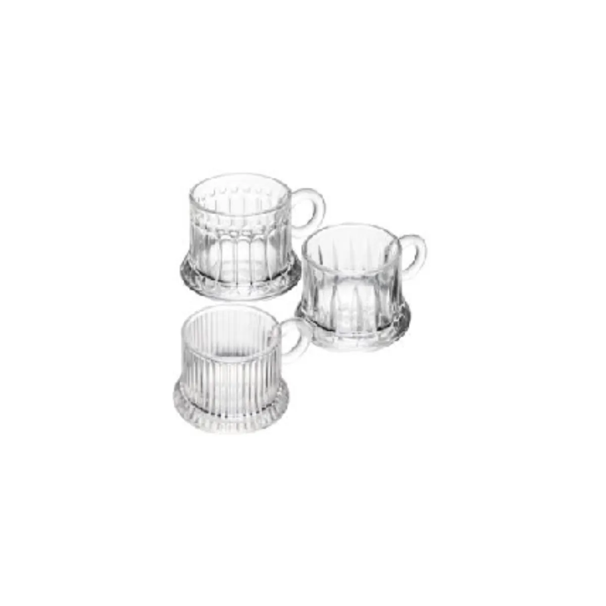 Xìcara Para Café De Vidro Space Sortida 70ML - Lyor