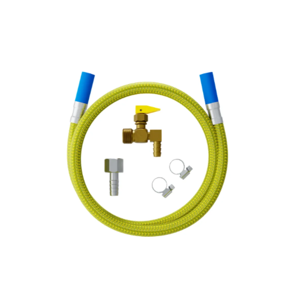 Kit para Instalação Gás Flexível - Blukit