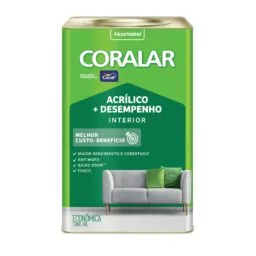 TINTA CORALAR ACR VERDE KIWI 18LT