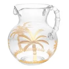 Jarra de Acrílico Palm Gold 2,7L - Wolff