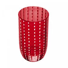 Copo Alto de Acrílico Orquídea Vermelho 450ml - Wolff