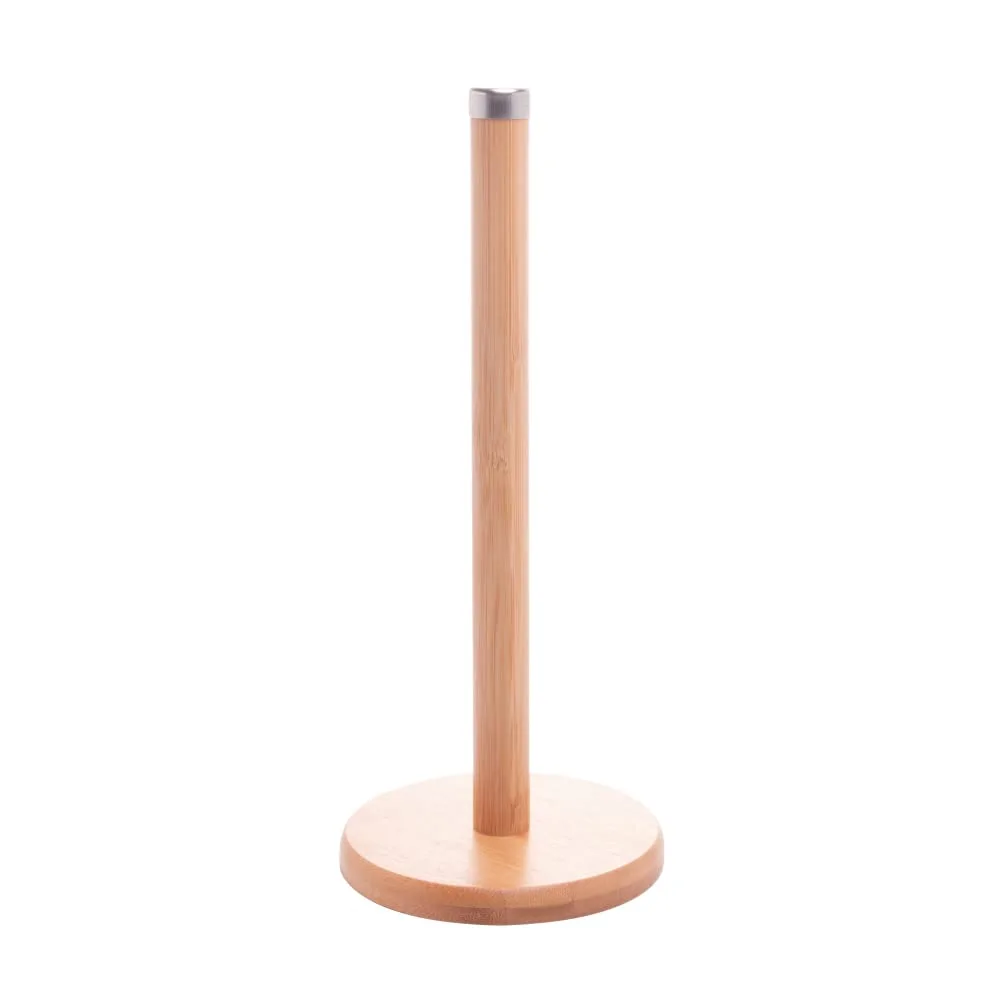 Porta Papel Toalha de Bambu 14cm x 26cm - Lyor