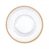 CONJUNTO 6PCS COPO ALTO DE VIDRO COM FIO DE OURO BICO DE ABACAXI 330ML 5254 #01 - Image 3