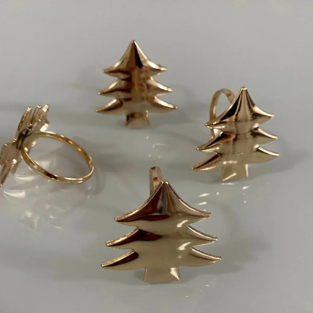#19 Conjunto Porta Guardanapo De Pinheiro Ouro -Cromus