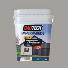 Tinta Acrilica Imperparede Cinza Platina  20Kg - Bautech