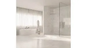 Porcelanato Retificado Ivory Bianco Lux Polido 100X100 CX 3,00M2 - Biancogres - Imagem 3