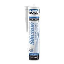Adesivo De Silicone Acetico Branco 256G - Tekbond