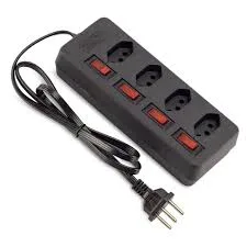 Filtro Linha Bivolt 4 Tomadas Interruptor Individual - Force Line