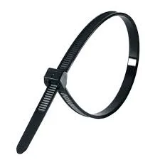Abraçadeira de Nylon Preta 400 x 4,8 mm 100 Unidades - Ferrari