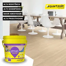 Adesivo Pisos Vinilico Branco 18 Kg - Quartzolit - Imagem 2