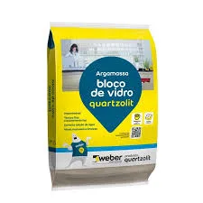 ARGAMASSA BRANCA BLOCO DE VIDRO INT/EXT 5KG