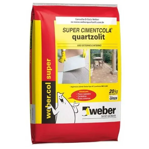 ARGAMASSA CINZA SUPER ACII INT/EXT 20KG
