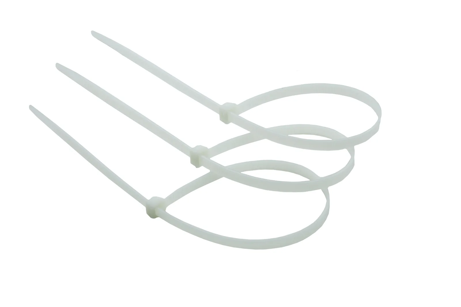 Abraçadeira De Nylon Branca 100pc 300 X 4,8mm